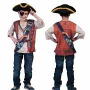 Piraten t shirt voor kinderen