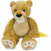 Pluche baby leeuw knuffeldier 28 cm