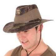 Safari fedora hoed voor heren