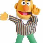 Sesamstraat handpoppen Bert
