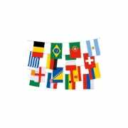 Internationale landen vlaggenlijn 9 meter