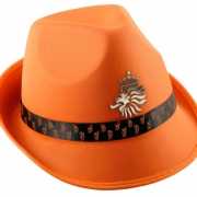 Oranje voetbal hoed KNVB
