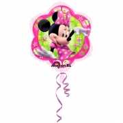 Themafeestje Minnie Mouse folie ballonnen 45 cm