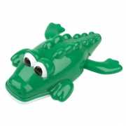Plastic zwemmende krokodillen