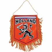 Holland supporters autovlaggen 15 x 10 cm