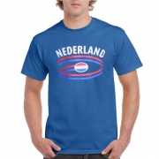 Blauwe Nederland heren shirts