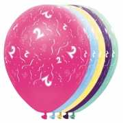 Verjaardag 2 jaar helium ballonnen