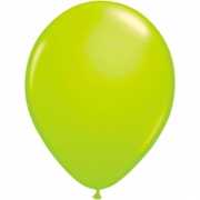 Groene helium ballonnen 50 stuks