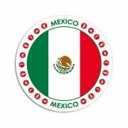 Sticker met Mexicaanse vlag
