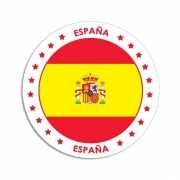 Sticker met Spaanse vlag