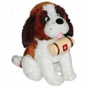 Sint Bernard knuffel hond 25 cm