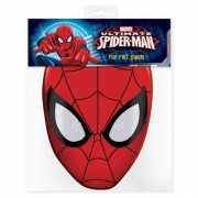 Kartonnen masker Spiderman