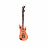 Opblaasbare gitaar oranje 55 cm