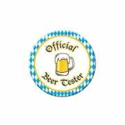 Buttons Official beer tester 8, 5 cm