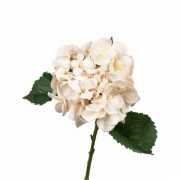 Kunst hortensia wit 48 cm