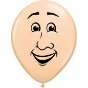 Ballon mannen gezicht 40 cm