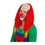 Clowns pruiken met rood haar