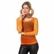 Oranje net shirts