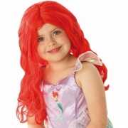 Kinderpruik rood haar lang
