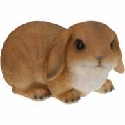 Bruin konijn beeldje 28 cm