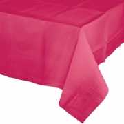 Verjaardag tafellaken fuchsia roze
