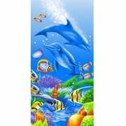Dolfijn strandlaken 75 x 150 cm