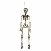 Halloween Hangdecoratie skelet goud 42 cm