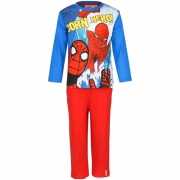 Pyjama Spiderman blauw rood