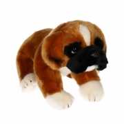 Pluche Boxer hond knuffel 28 cm