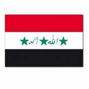 Vlag Irak 90 x 150 cm