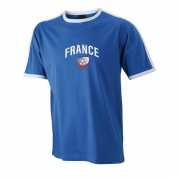 Blauw voetbalshirt Frankrijk volwassenen