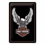 Muurplaatje Harley Davidson eagle