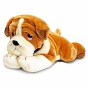 Knuffel bulldog 35 cm