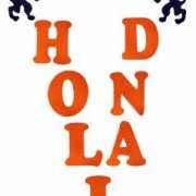 Oranje letter stickers Holland