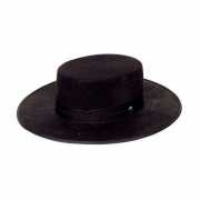 Traditionele Spaanse hoeden zwart