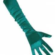 Dames handschoenen in het groen