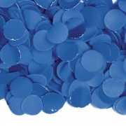 Strooi confetti in de kleur blauw 1 kg