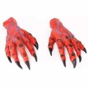 Rode duivels handen