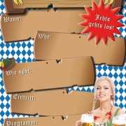 Wanneer en waar Oktoberfest poster