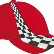 Formule 1 baseballcaps rood