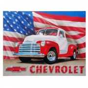 Emaille  Chevrolet USA reclamebord