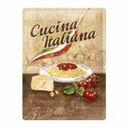 Italiaanse pasta decoratie bord
