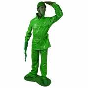 Speelgoed soldaat kostuum groen