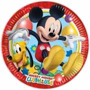Wegwerp bordjes Mickey Mouse 10 stuks