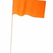 Holland zwaaivlaggetjes oranje 10 stuks