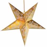 Gouden ster lampionnen 60 cm