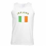 Mouwloos t shirt met Ierse vlag