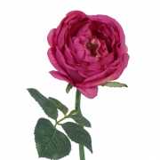 Deluxe kunst roos rood 33 cm