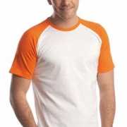 Oranje baseball t shirts