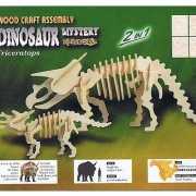 Bouwpakket van 2 dinosauriers